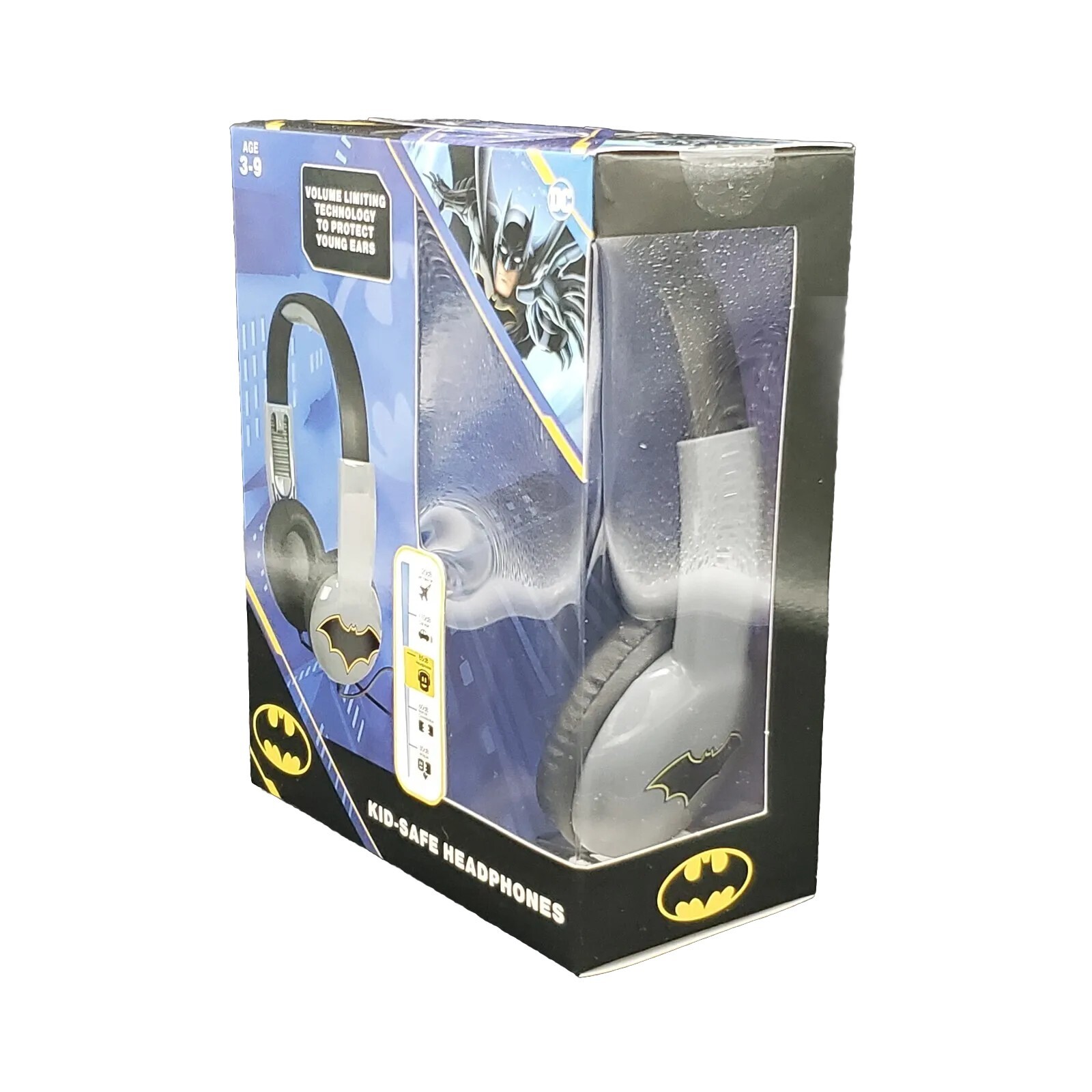 Kid Safe Batman Headphones For Children Volume Limiting