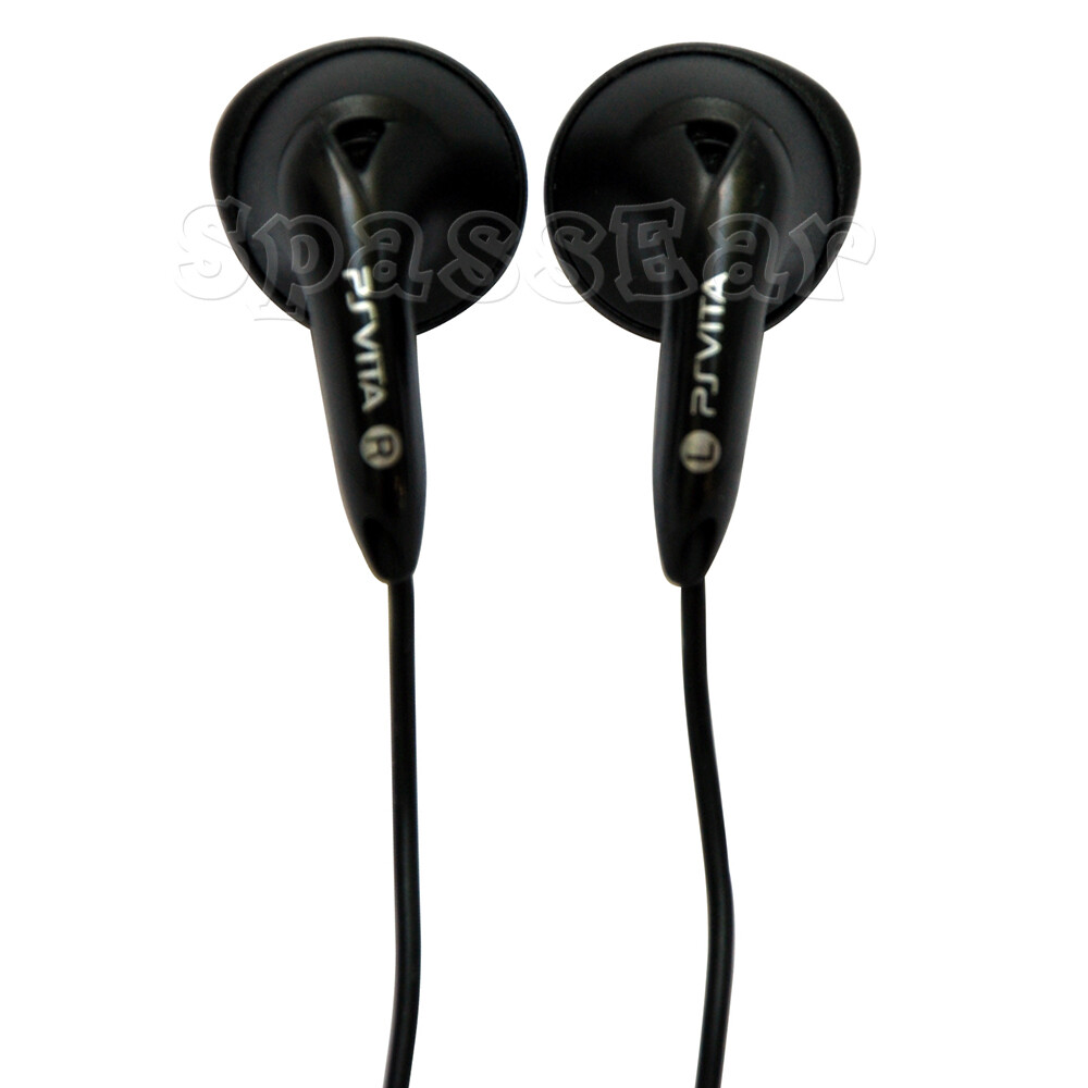 Genuine Sony PS Vita Original Fontopia Vintage Earbud Headphone Symmetrical Cord