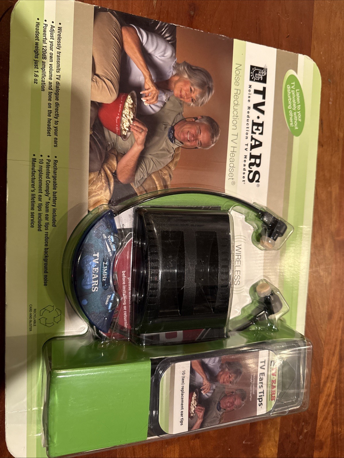 TV EARS Wireless Noise Reduction Headset New In Box