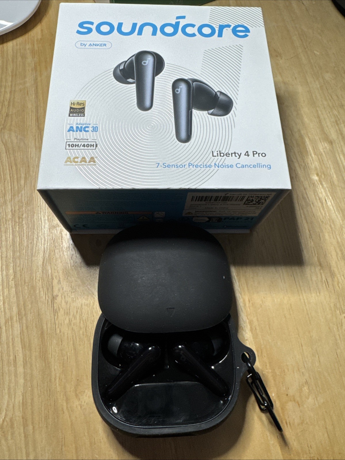 Soundcore – by Anker Liberty 4 Pro True Wireless Noise Cancelling Earbuds