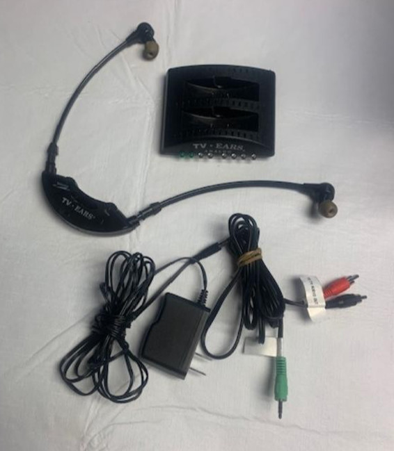 tv ears digital wireless headset system parts