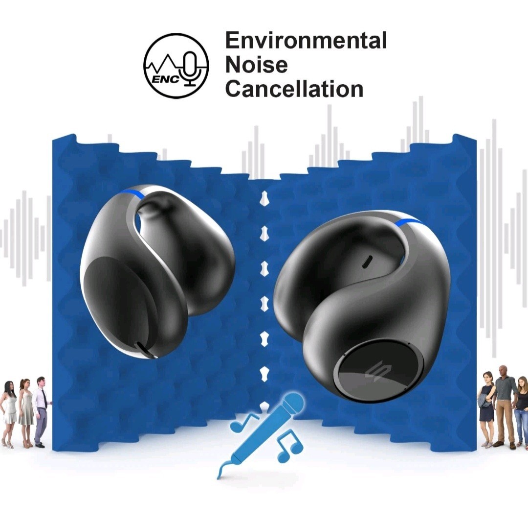 Soul Wireless Earphones OPENEAR Bluetooth compatible BLACK