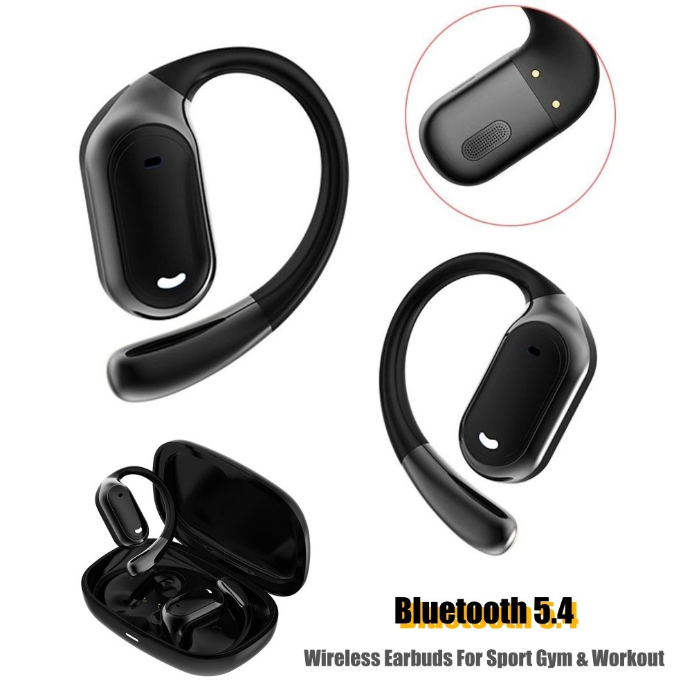 2025 Wireless Bluetooth Earbuds Gym Work Out Headphones Sport Earphones Ear Hook