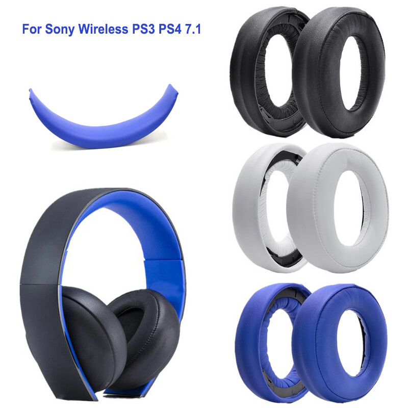 Ear Pads Cushion Replacement for SONY Gold PS3 PS4 7.1CECHYA-0083 Headphone