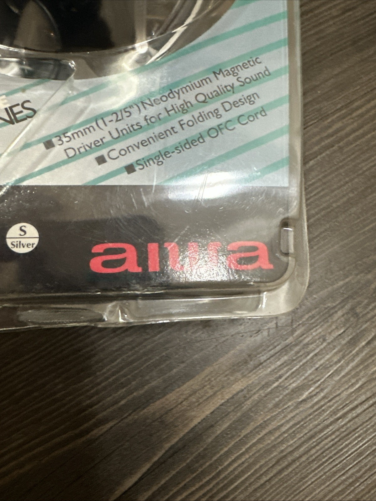 Vintage AIWA Foldable Digital Performance Headphones NOS AIWA HP-X225 Sealed NEW