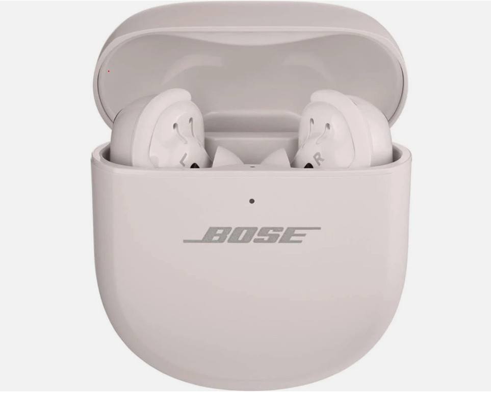 BOSE- QuietComfort Ultra Wireless Noise Cancelling In-Ear Earbuds – White Smoke