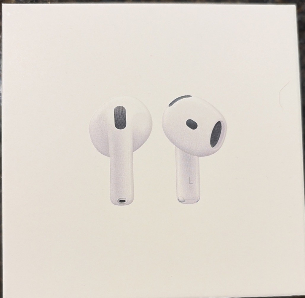 New Apple AirPods 4th Gen with Charging Case A3053 A3058 A3050 MXP63LL/A