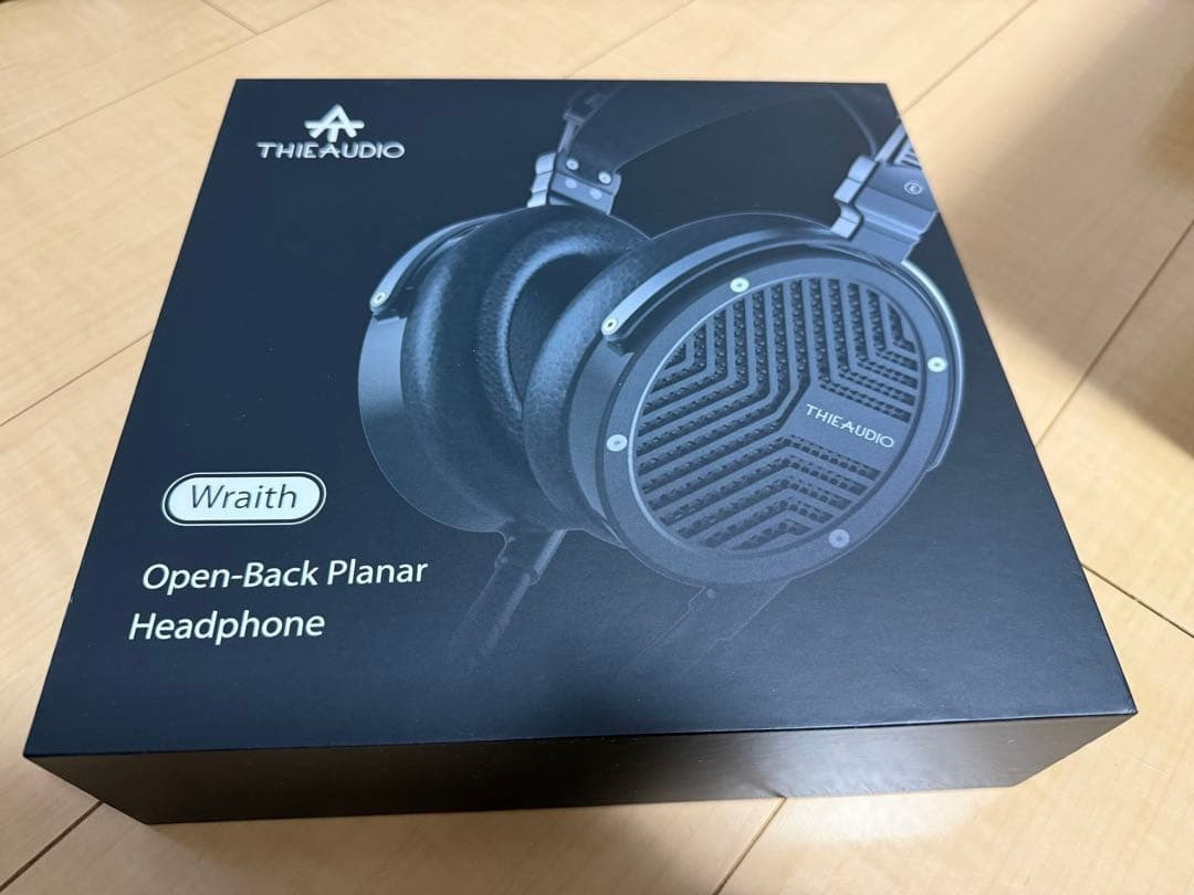 Thieaudio Wraith Open-Back Planar Magnetic Headphones Black w/Box Used