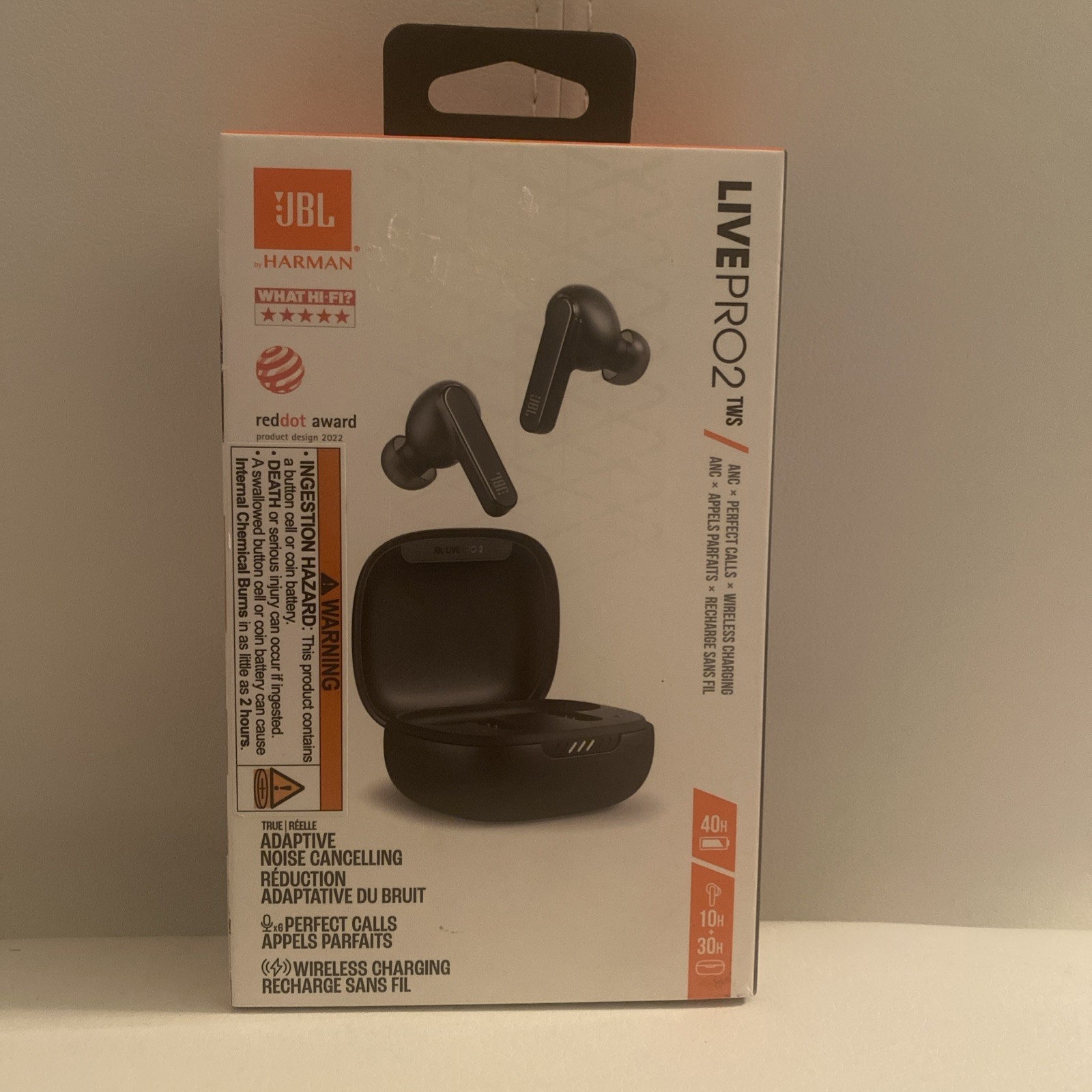 JBL Live Pro 2 In Ear Bluetooth Headphones – Black