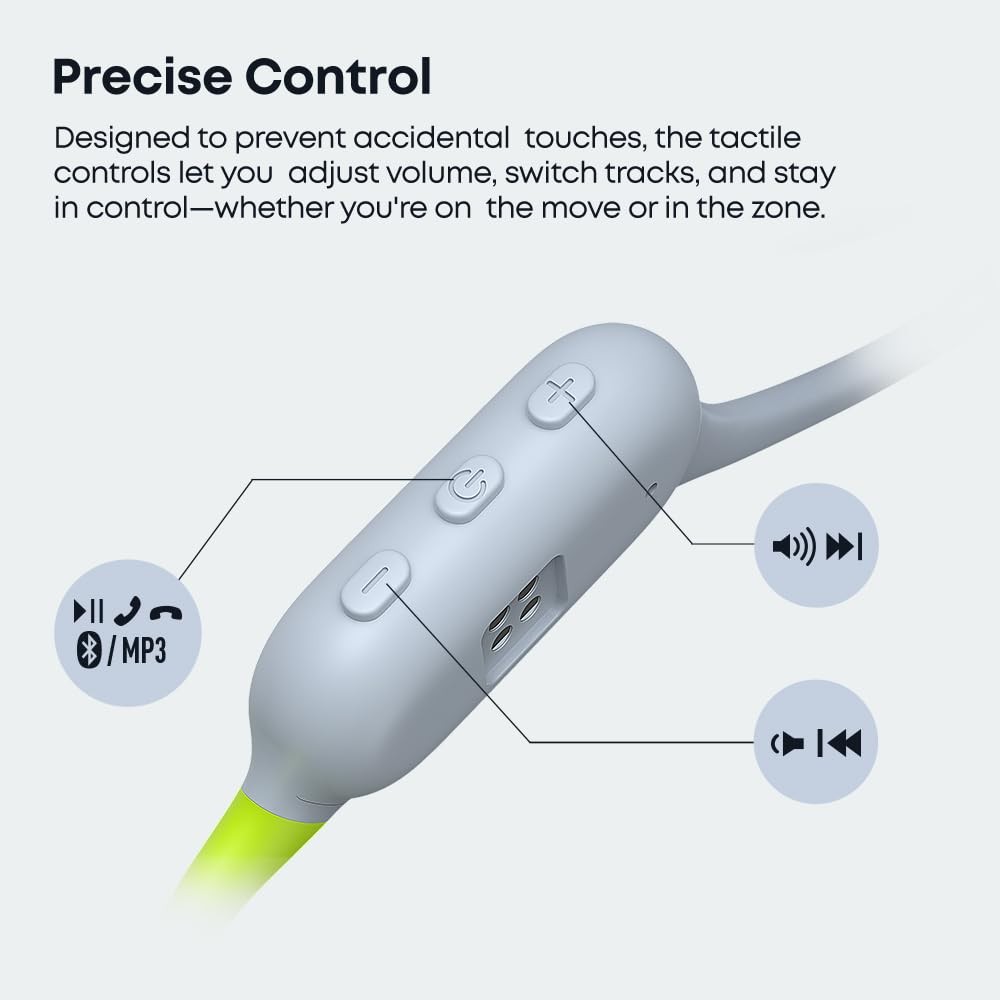 Running Headphones AirWave , Open Ear Lightweight Skin-Friendly Comfort, Supe…