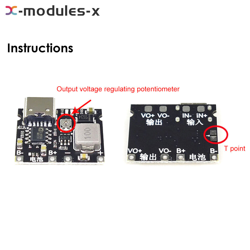200Piece Li-ion 18650 3.7V 4.2V Battery Charger Board DC Step Up Boost Module