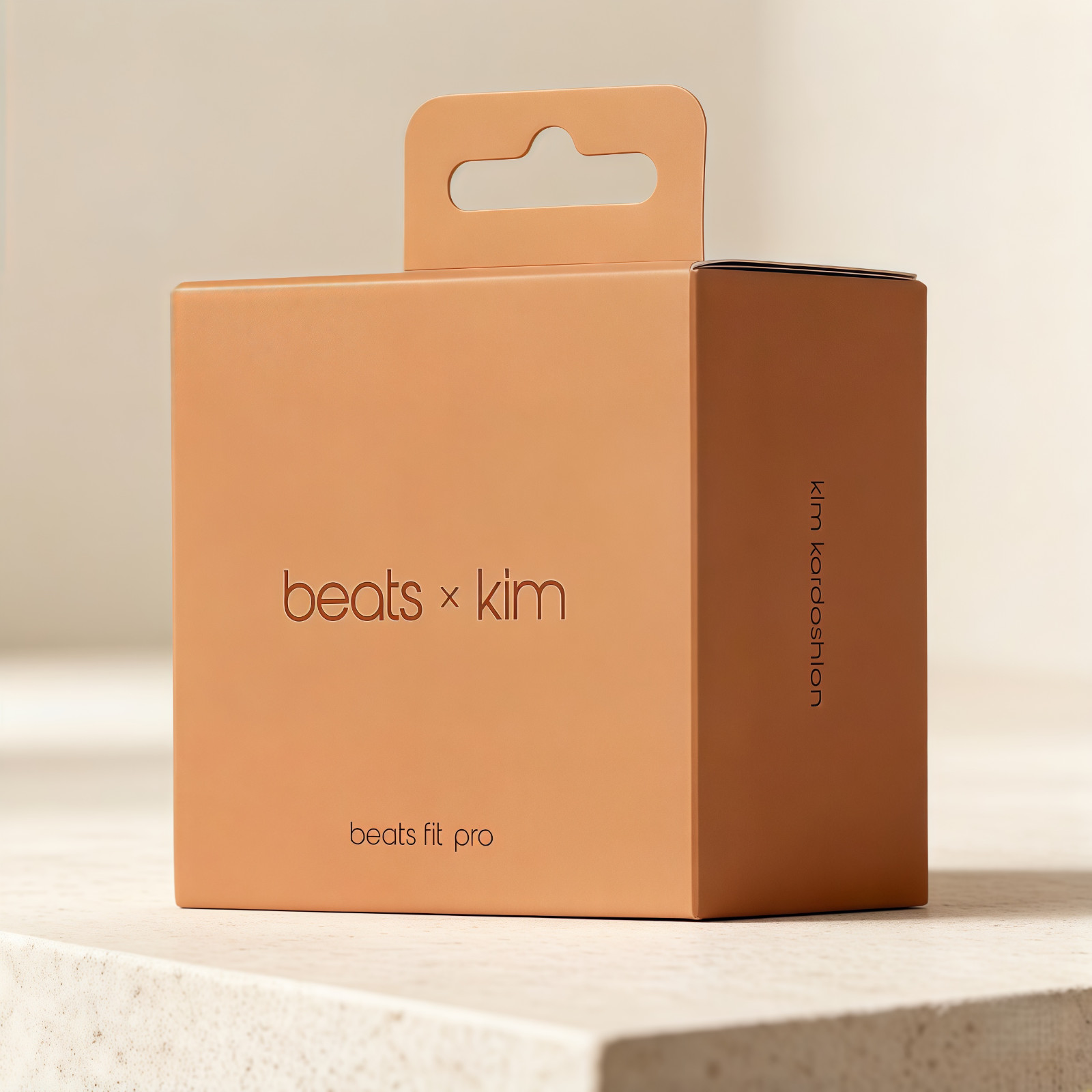 Beats Fit Pro x Kim Kardashian Wireless Noise Cancelling Earbuds Dune Tone