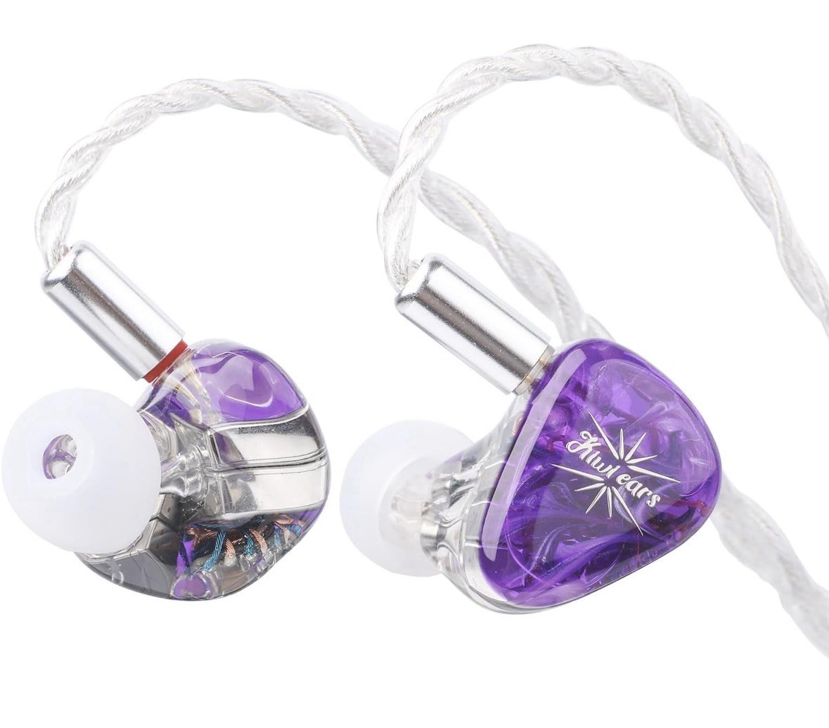 Kiwi Ears Orchestra Lite Performance Custom 8BA In-Ear Monitor IEM Purple