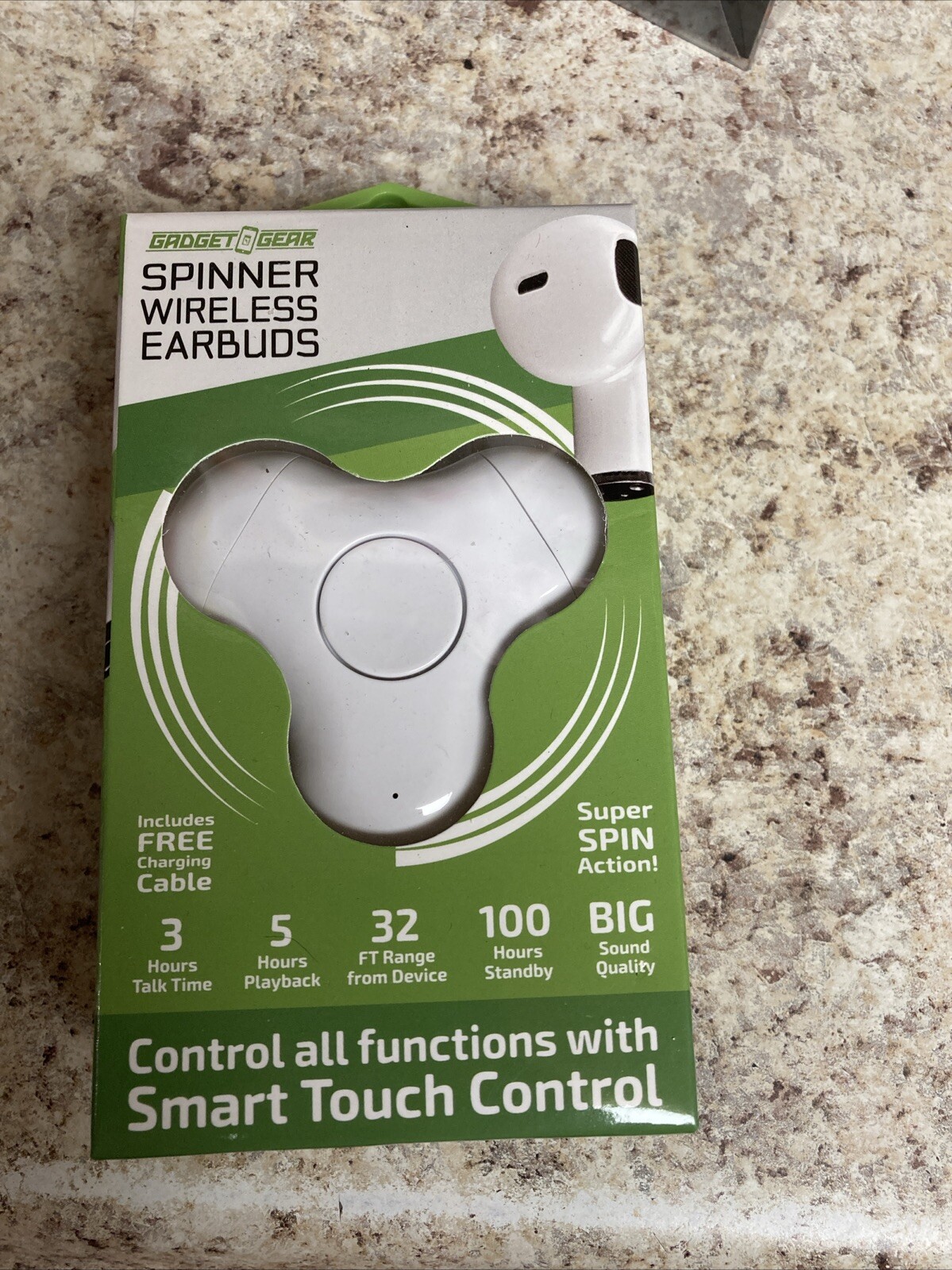 Gadget Gear Spinner Wireless Earbuds