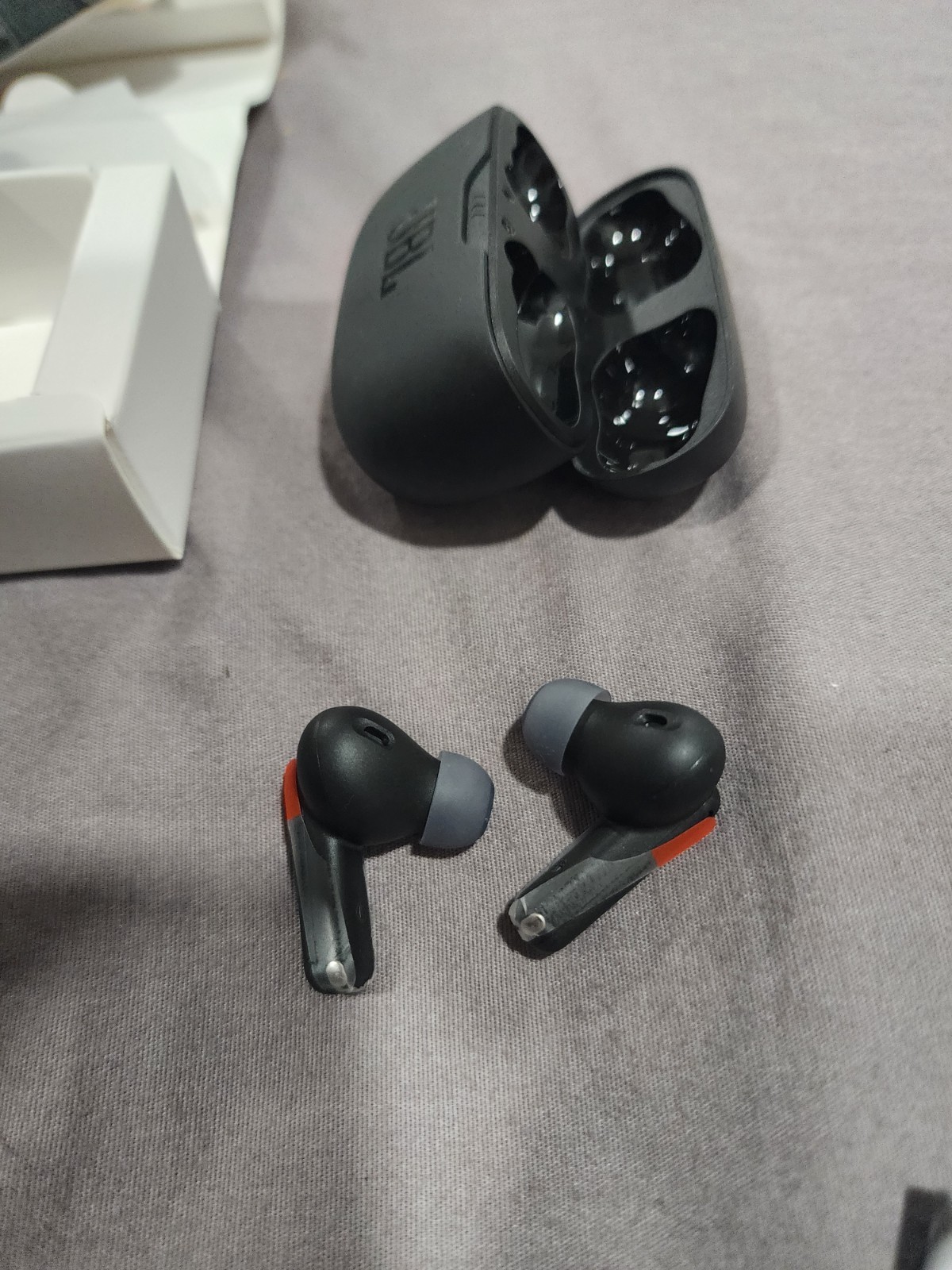 JBL Vibe Beam True Wireless Bluetooth Earbuds – Black