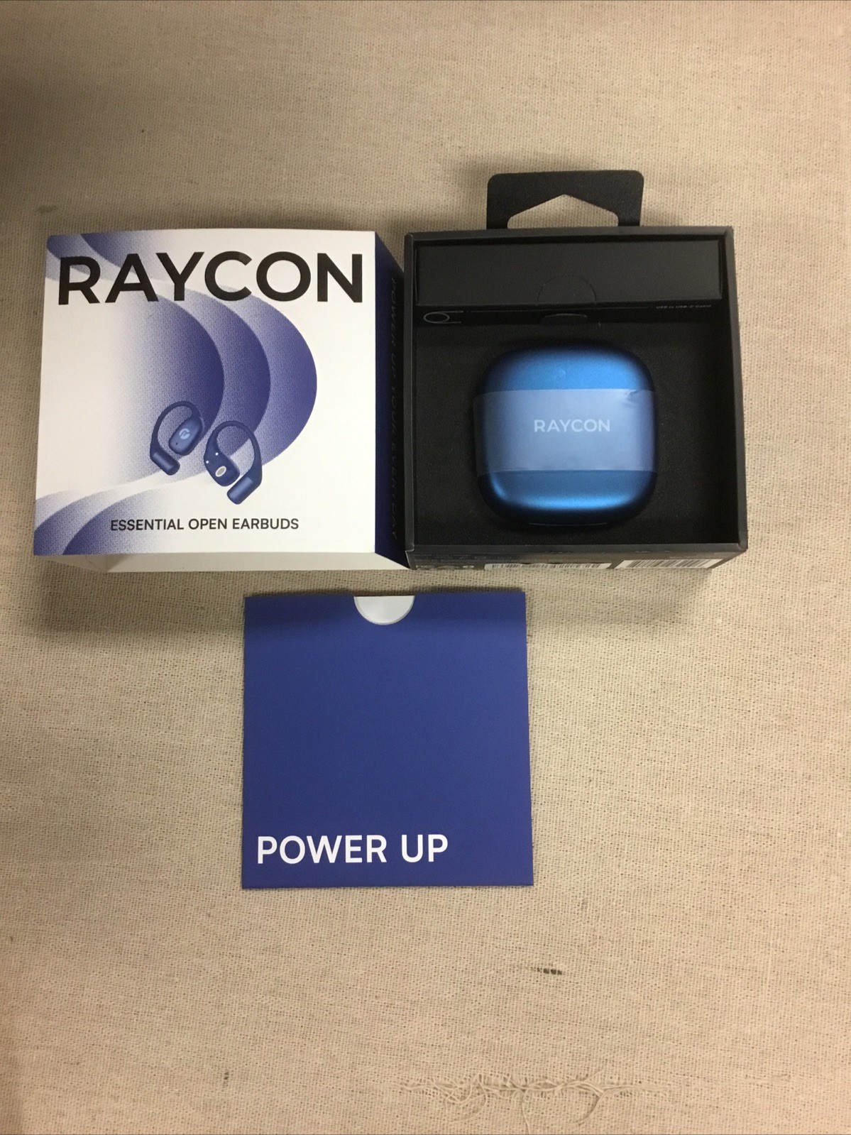 Raycon Open Earbuds True Wireless Open Ear Bluetooth Headphones, Hook Design