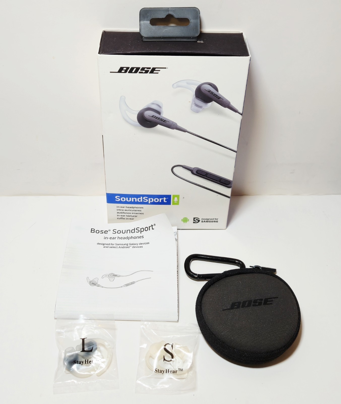 Bose SoundSport IE In-Ear Headphones Wired For Android Phones Samsung