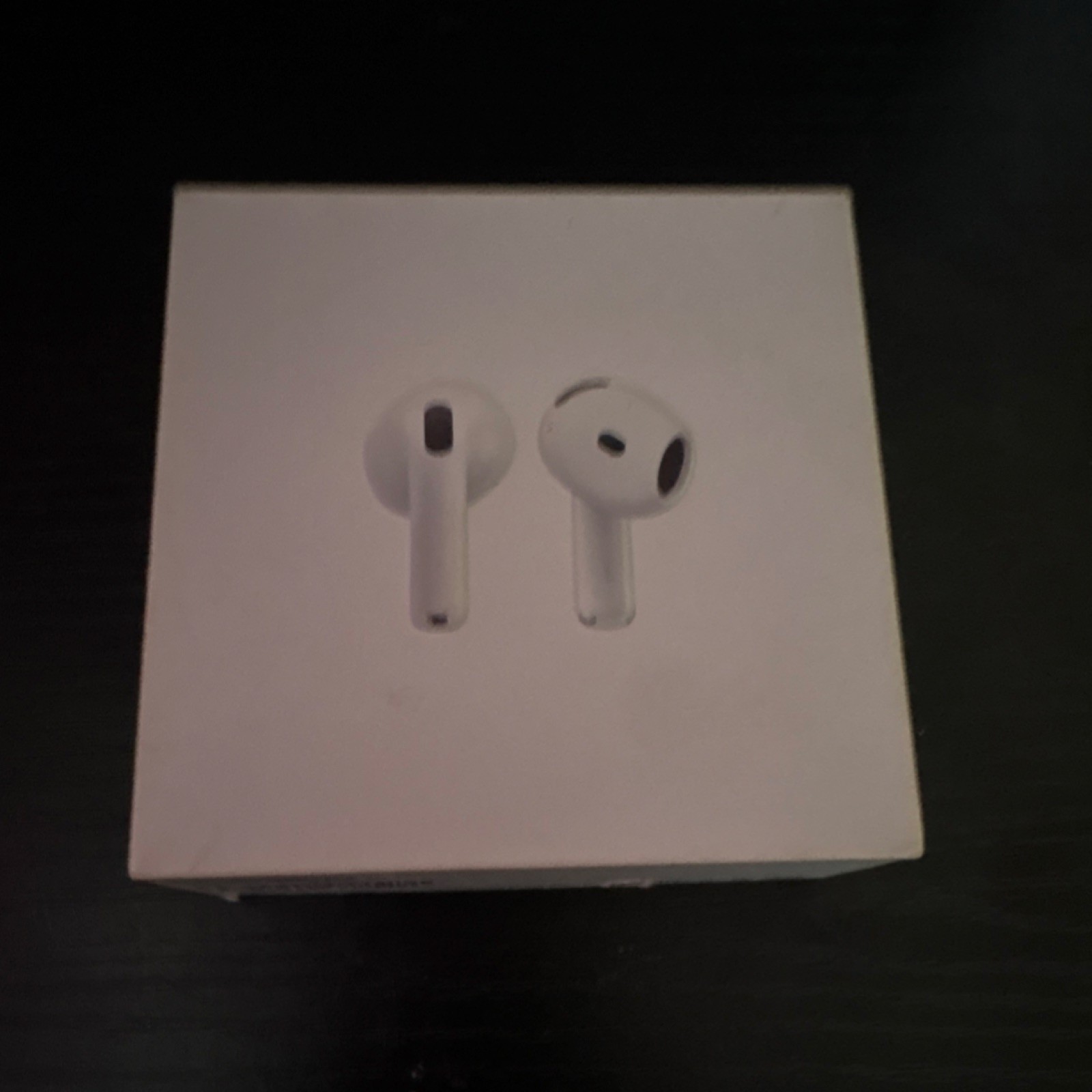 Apple AirPods 4 Wireless Bluetooth In-Ear Earbuds w/ Charging Case & Cable White