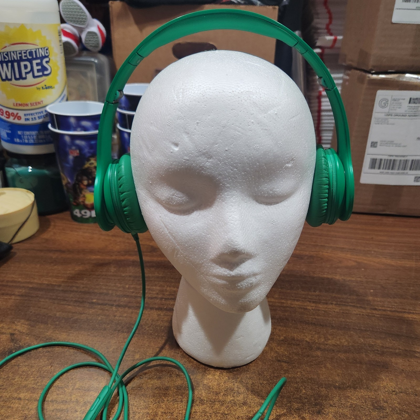 Beats by Dr. Dre Solo HD On-Ear Headphones – Drenched in Green Corded