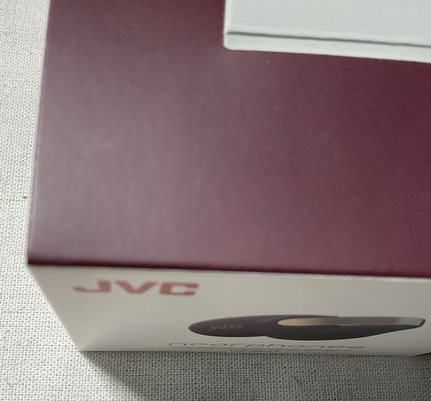 JVC HANP1T Nearphones Open Ear True Wireless Headphones – Maroon *NEW SEALED* A1