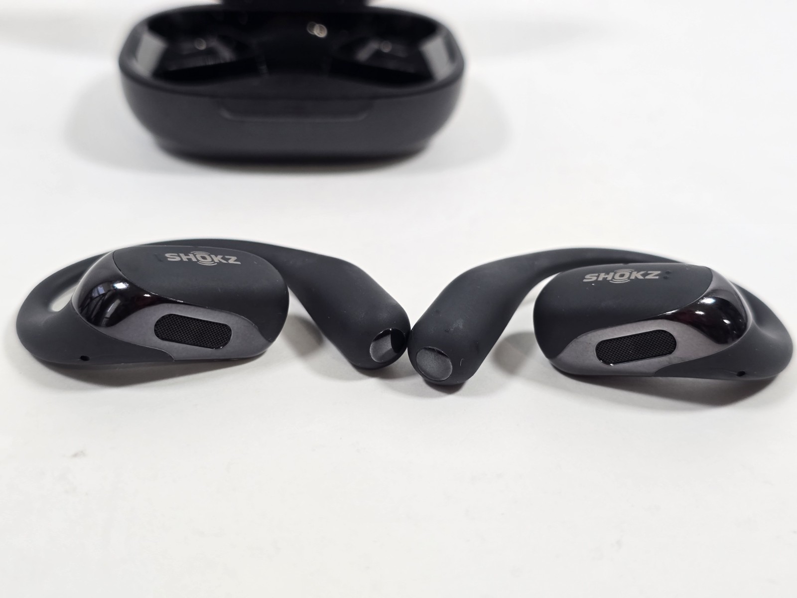 Shokz OpenFit 2 T920 Open Ear Wireless Bluetooth Earbuds Black