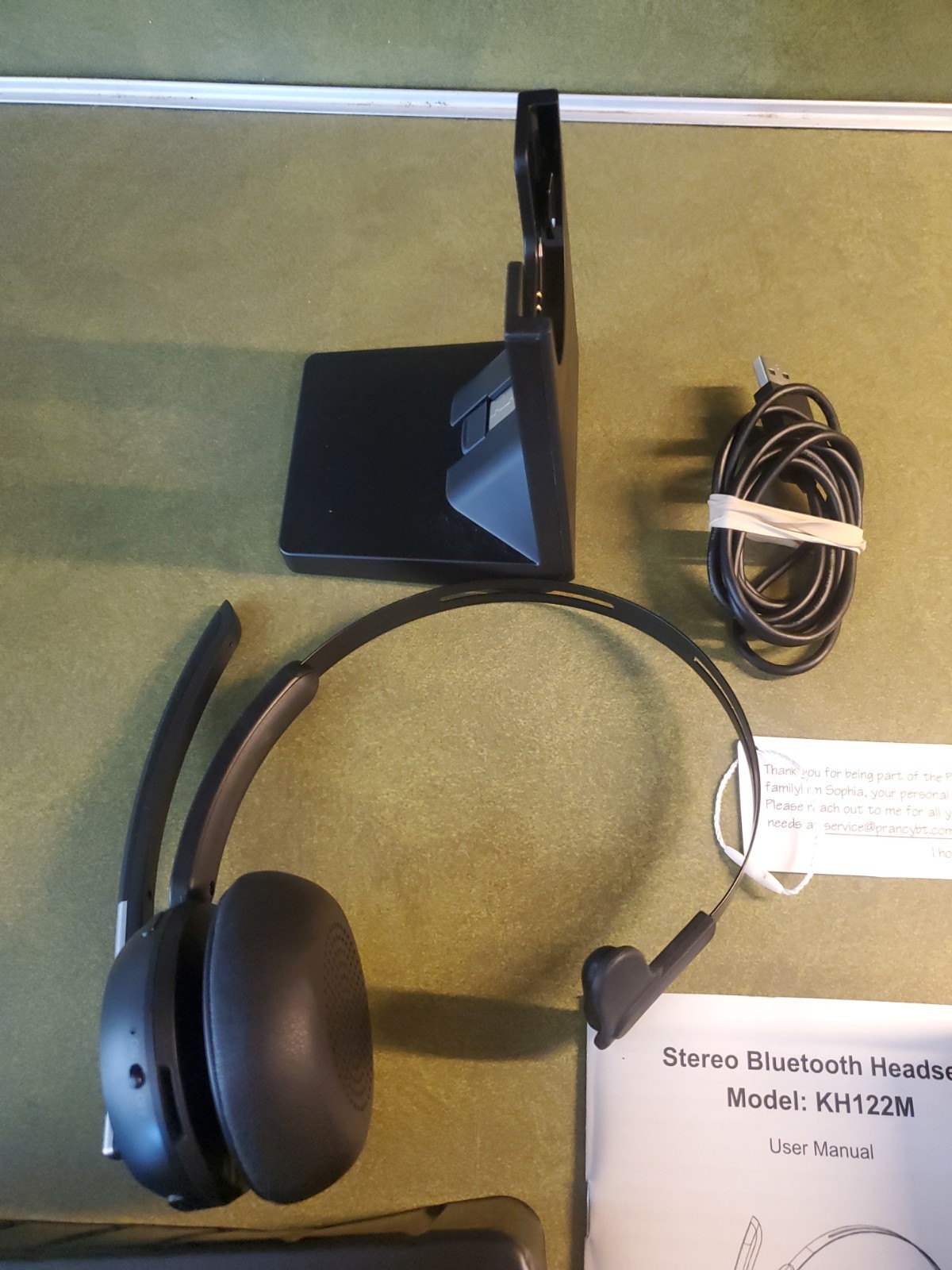 PrancyBt KH122M Wireless Mono Headset
