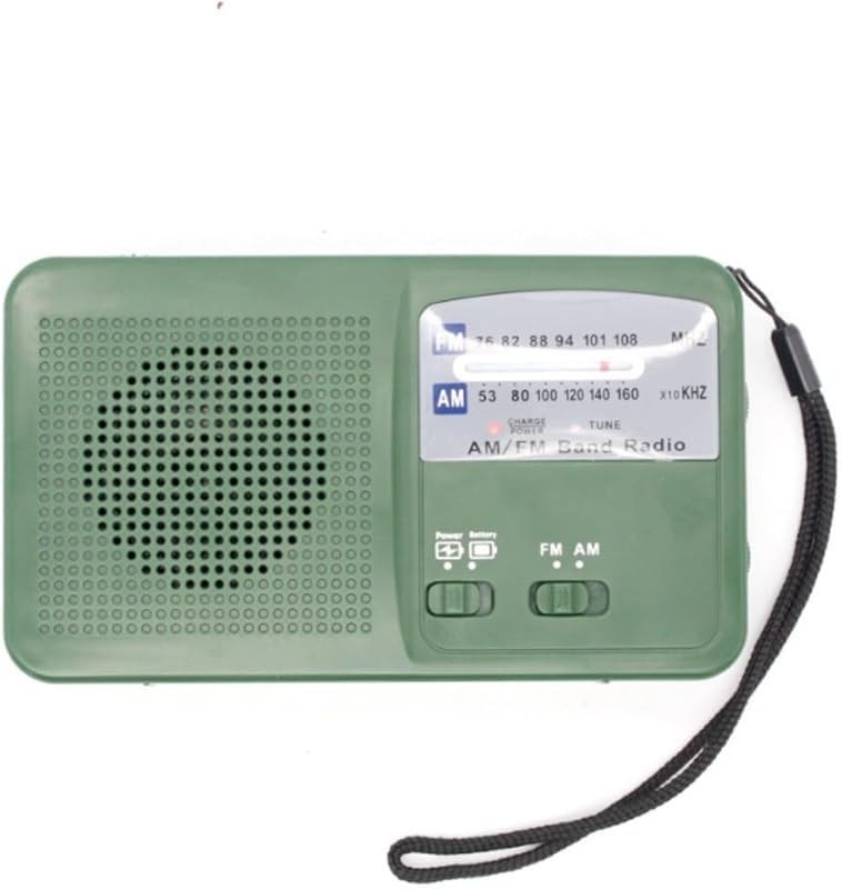 CokBlu Portable CD Radio Player FM AM Rechargeable Battery Dual Speaker 5W