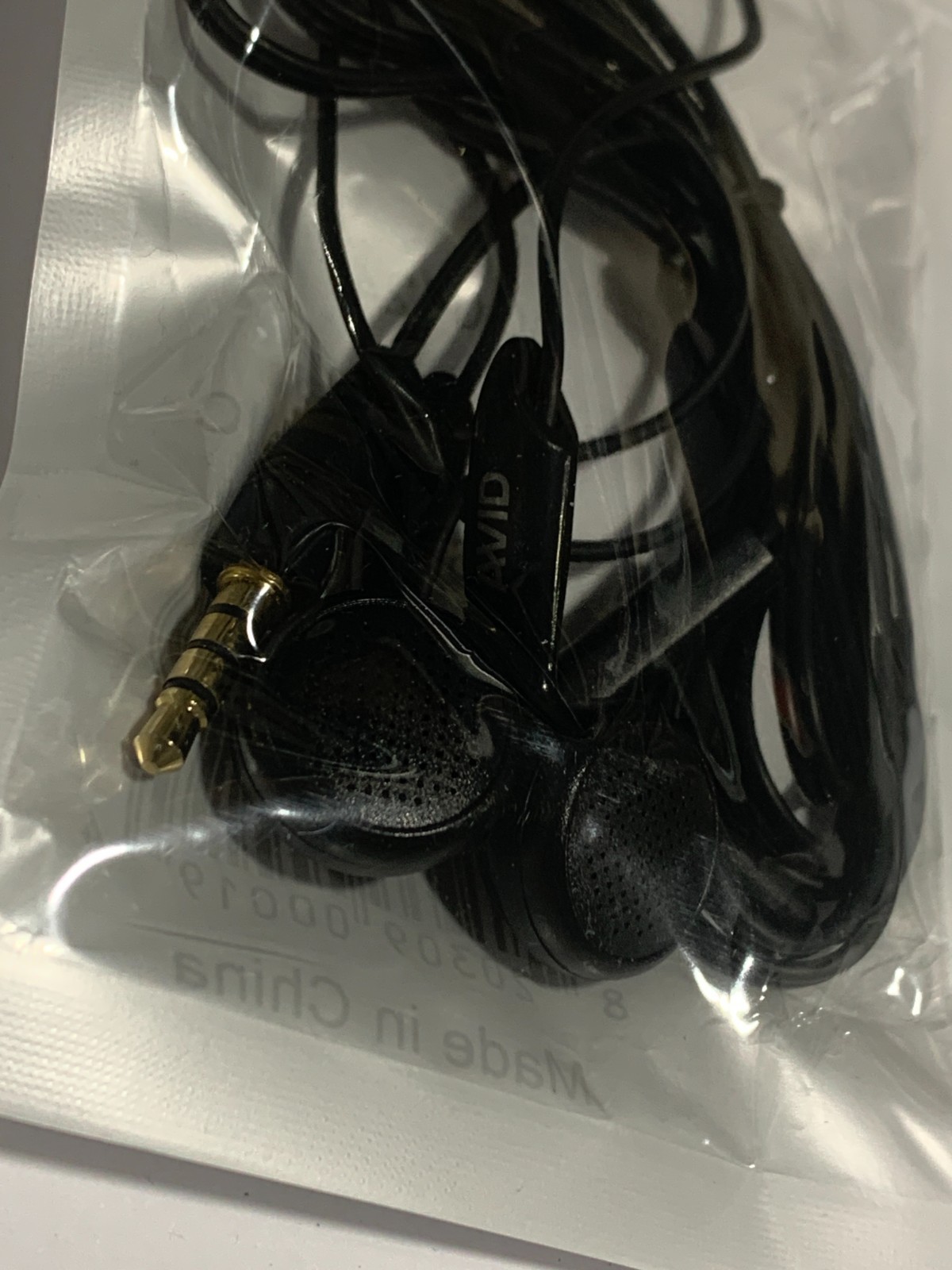AVID AE -1M STEREO EARBUDS WITH INLINE CONTROLS BLACK (2ae1-699363-2mic)