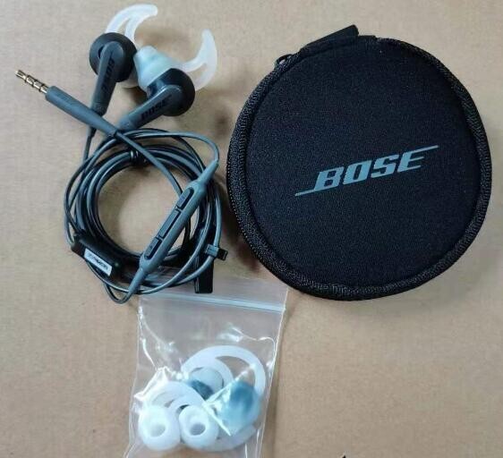 Bose SoundSport In-Ear Earphones Headset For Apple ios Version Charcoal Black