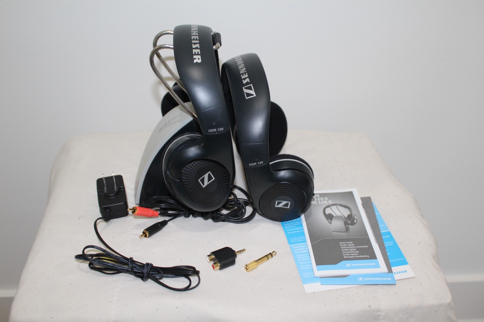 Sennheiser RS 120 II On-Ear Wireless Stereo Headphone System – Silver