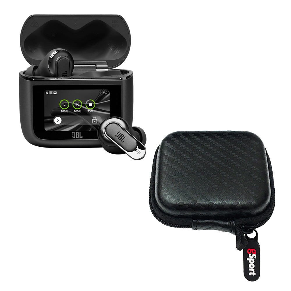JBL Tour Pro 3 Noise Cancelling True Wireless Earbud Bundle with gSport Case