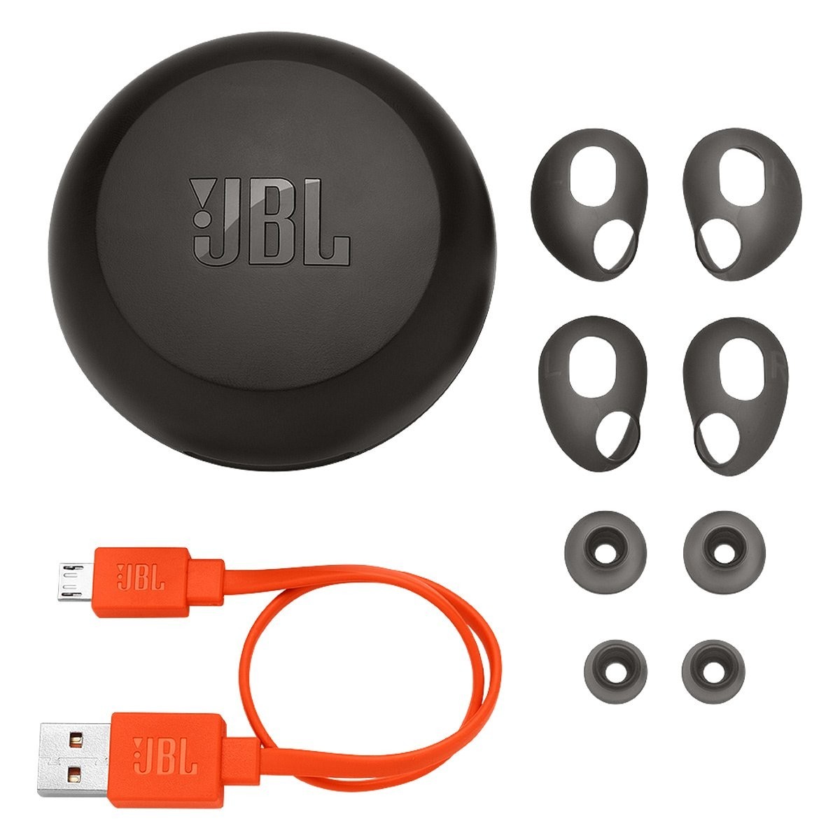 JBL Free X Truly Wireless Earbuds/Deep Bass/Sweatproof/Charging Case-BLACK- NEW