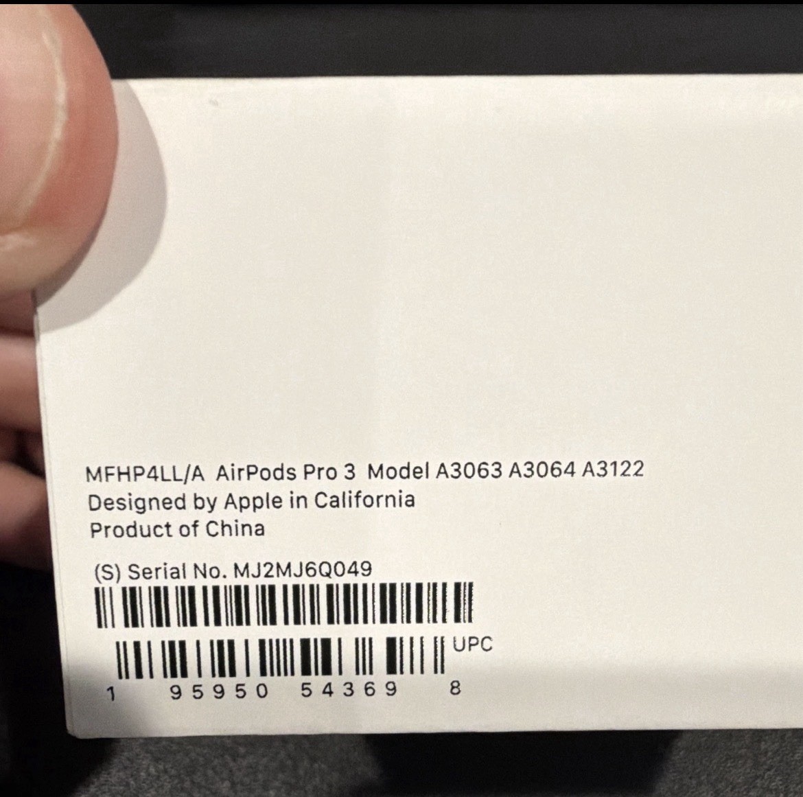 Apple AirPods Pro 3