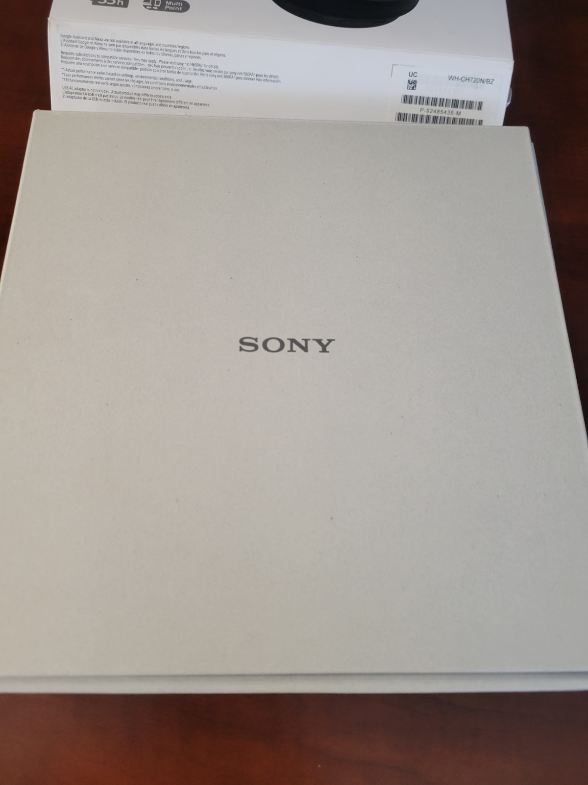 Sony WH-CH720N Wireless Noise Cancelling Headphones – Black – Open Box
