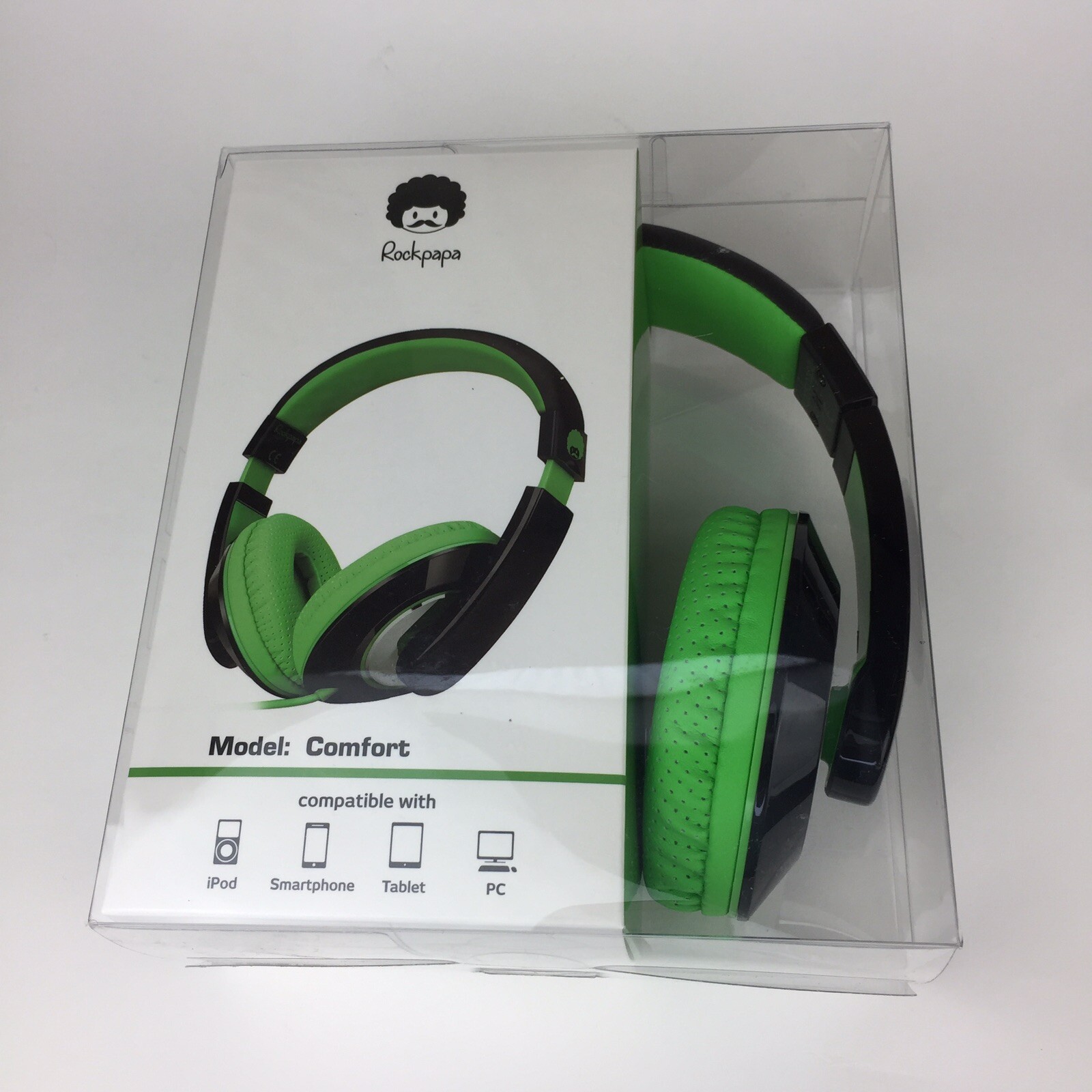 RockPapa On Ear Stereo Headphones Earphones for Adults Kids Childs Teens Adjusts