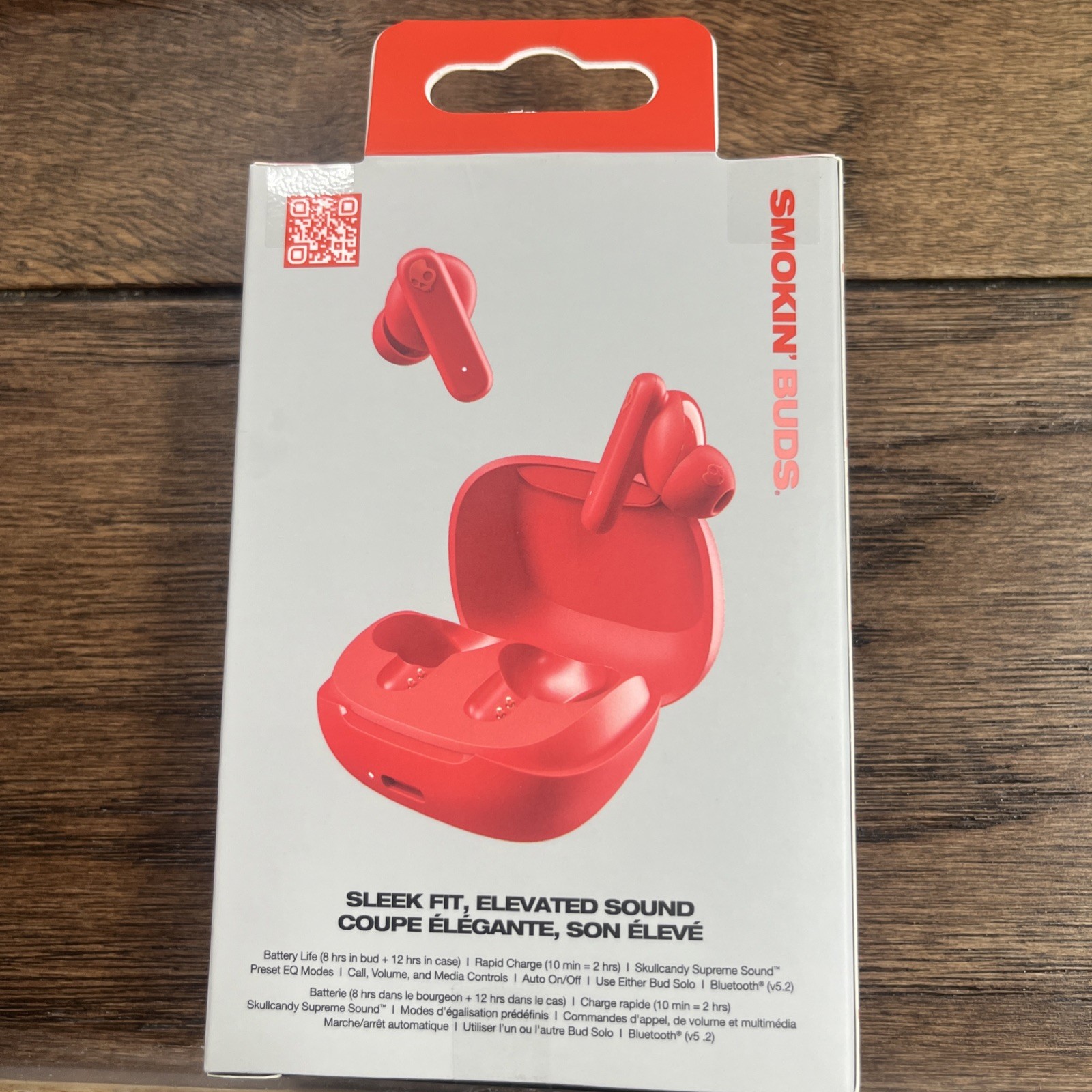 Skullcandy SMOKIN’ BUDS S2TAW-R740 Wireless Earbuds New Black