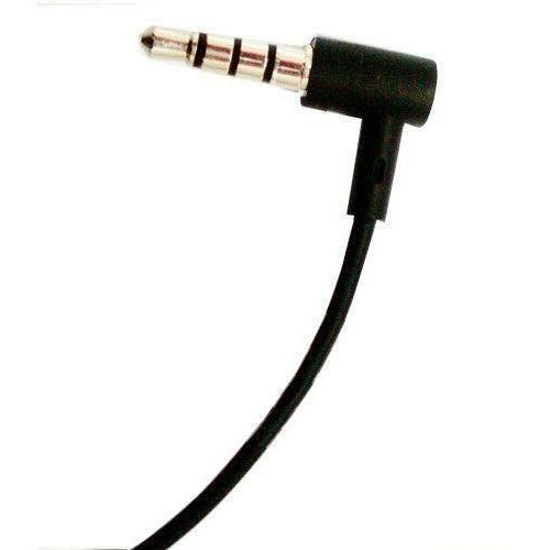 Blackberry Earbuds WS-510 HDW-61938-001 Black Wired 3.5mm Right Angle Jack OEM