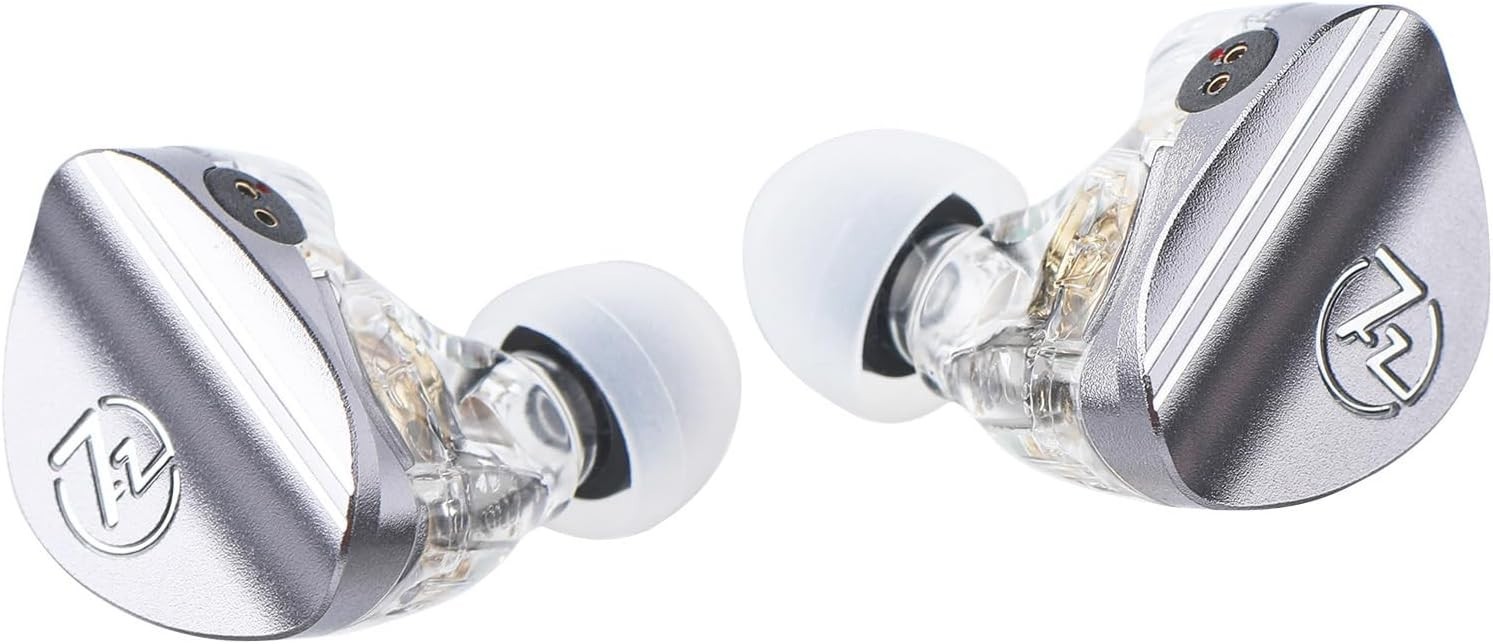SONUS Audiophile In-Ear Monitors, 10-20kHz Freq Response, Aluminum Cavity Grey