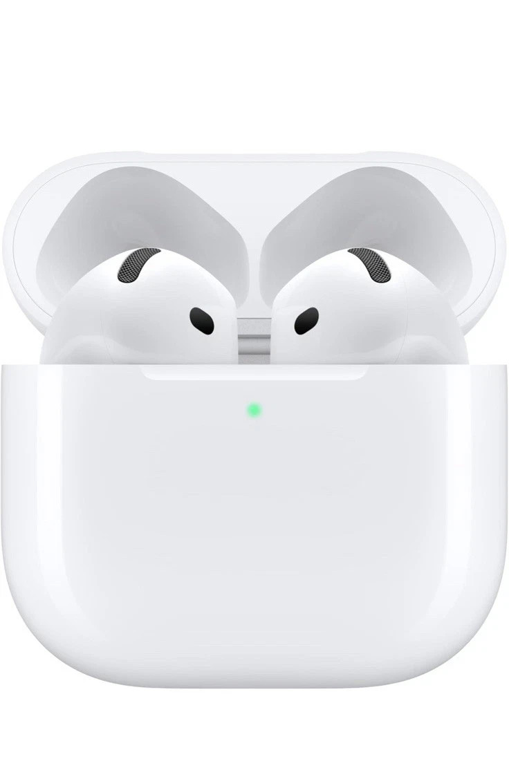 Apple AirPods 4 White with ANC In Ear Headphones MXP93LL/A