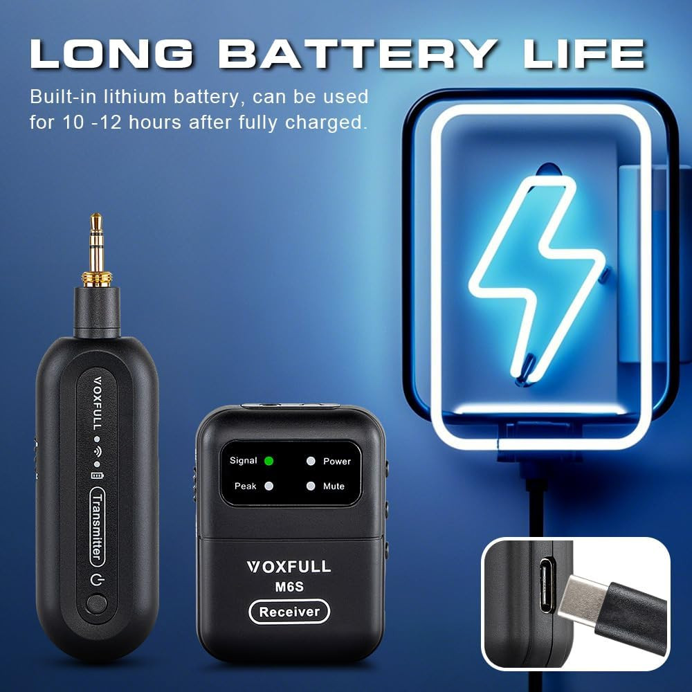 Stereo Wireless in Ear Monitor System 2.4G Wireless IEM System with Transmitter