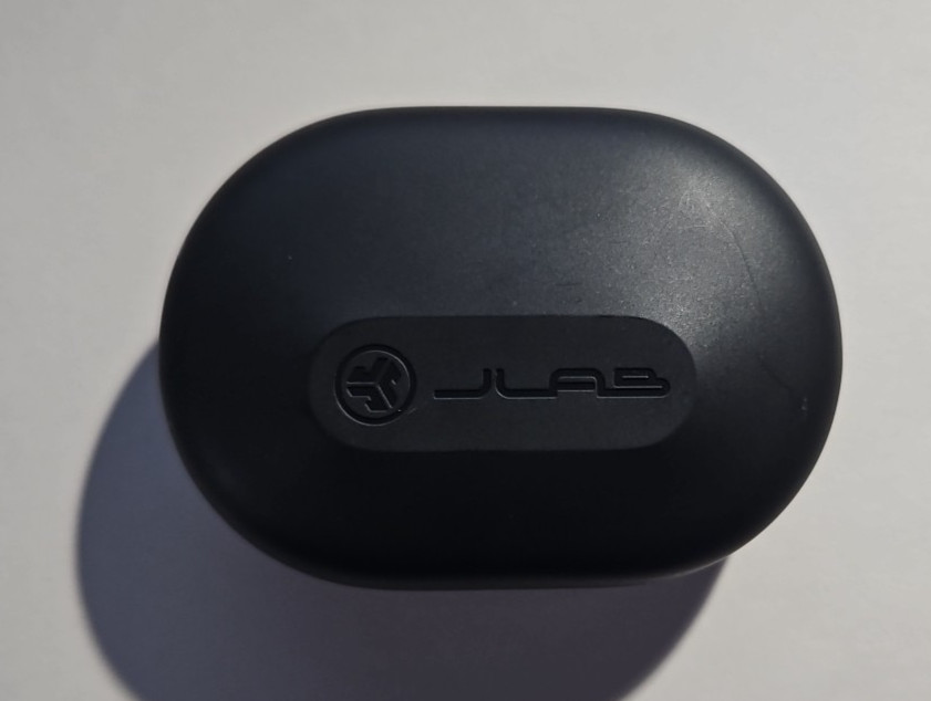 JLab Go Air Sport True Wireless Bluetooth Earbuds with Charging Case – Black