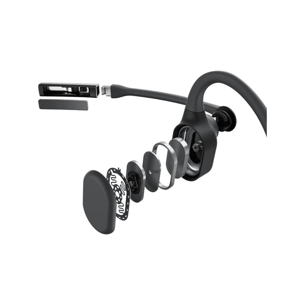 Shokz OpenComm2 UC Bone Conduction Open-Ear USB-A Wireless Headphones – Black