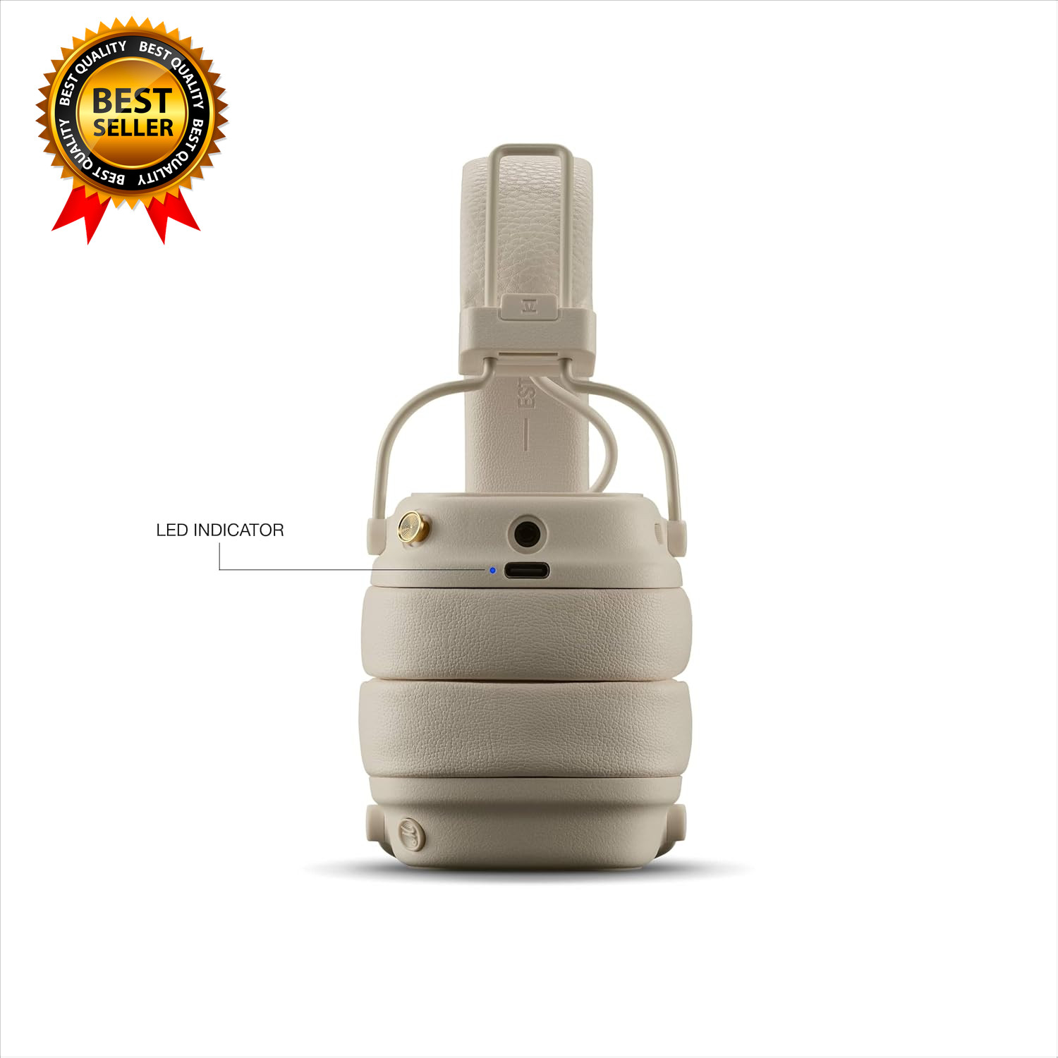 Major V Wireless On-Ear Bluetooth Headphones – 100+ Hr Playtime Detachable