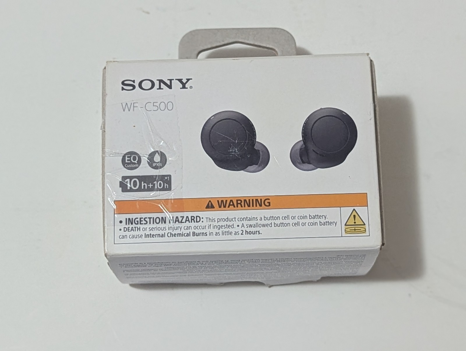 Sony Truly Wireless In-Ear Bluetooth Headset WF-C500 [ Black ] NEW