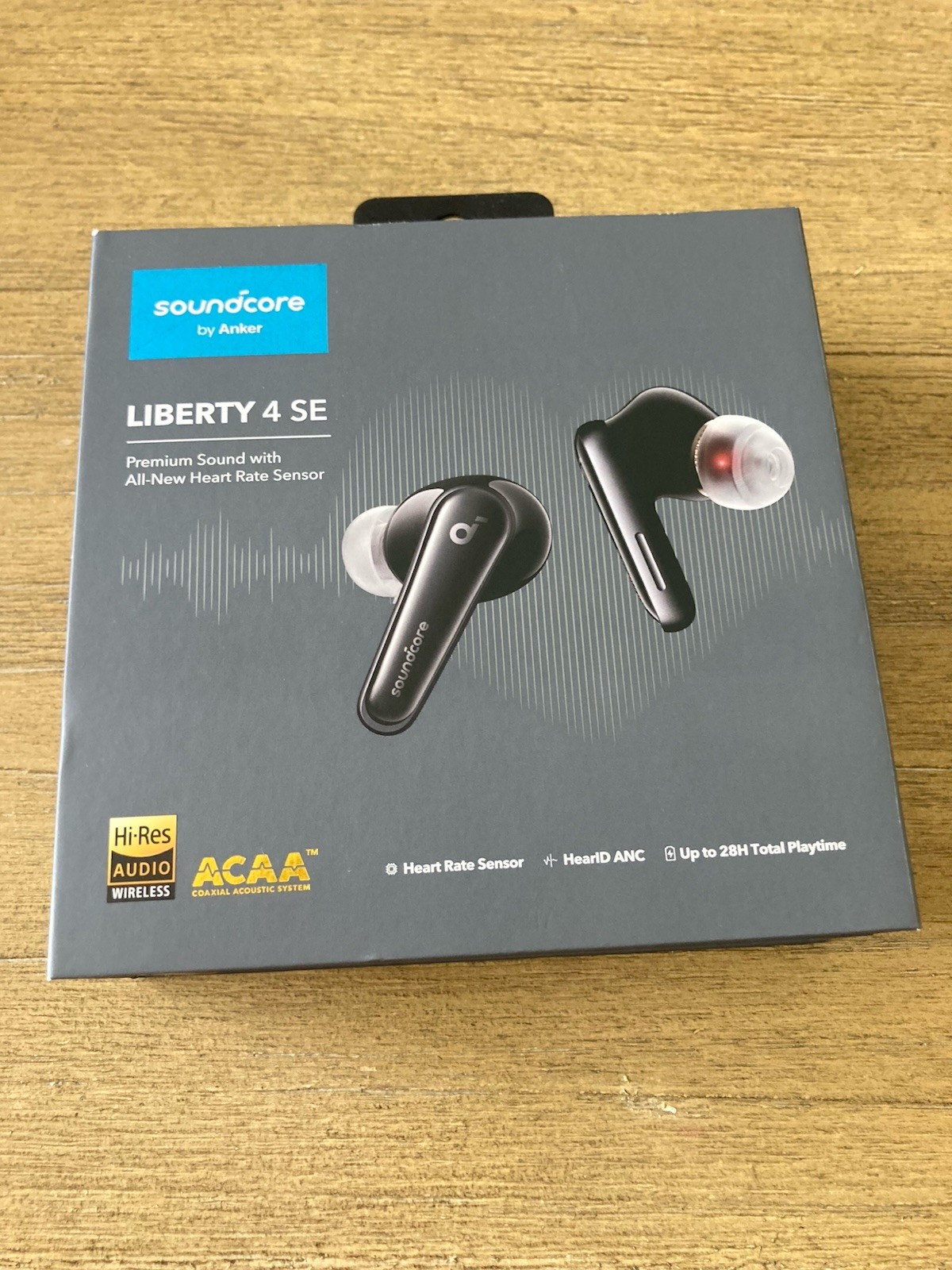 Soundcore by Anker Liberty 4 SE True Wireless BOX ONLY WITH NEW SPARE INSERTS
