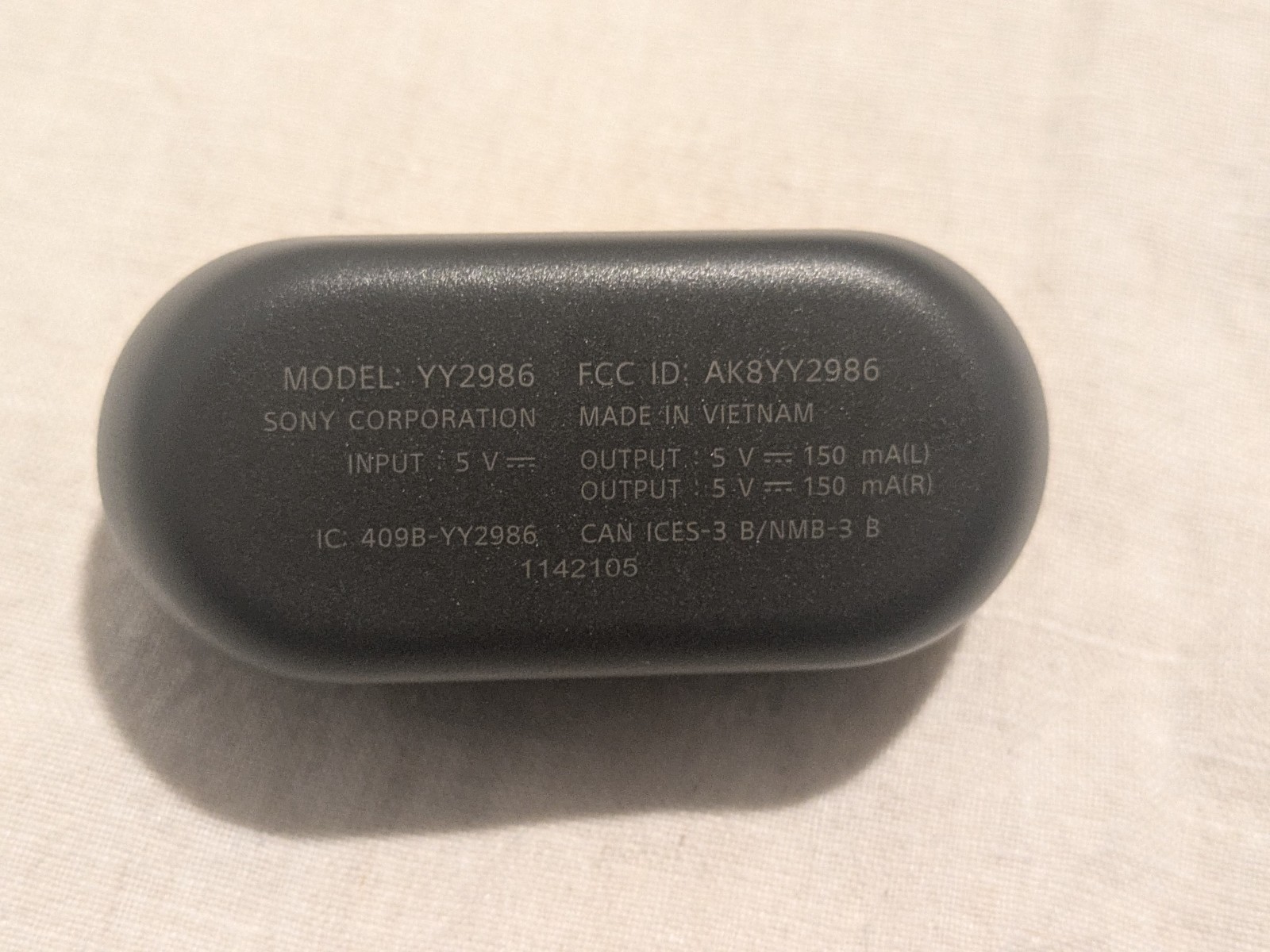 Sony WF-C710N Black Wireless Noise Canceling Earbuds