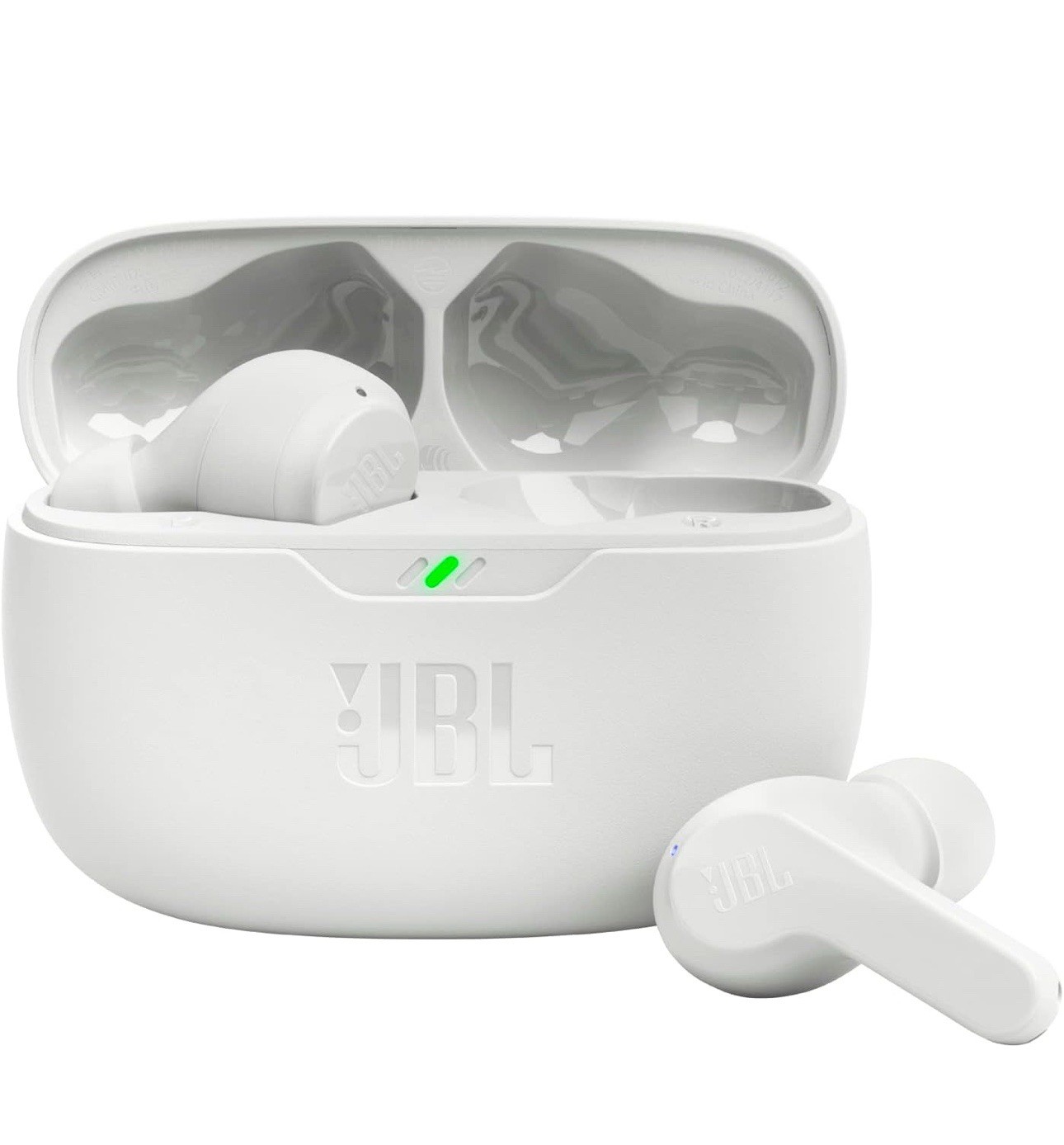 JBL True Wireless Vibe Beam – Deep Bass Sound Earbud – White – NEW