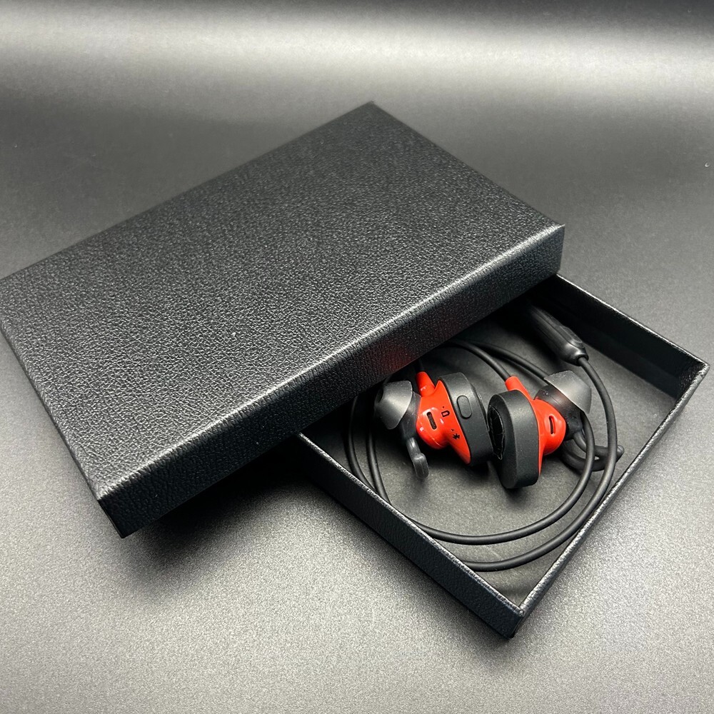 Bose SoundSport Pulse Heart Rate Monitor Wireless Bluetooth Headphones -Red