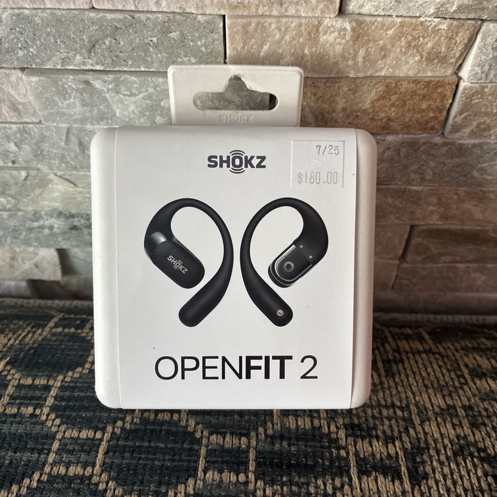 BRAND New Shokz OpenFit 2 True Wireless Open-Ear Earphones – Black T920