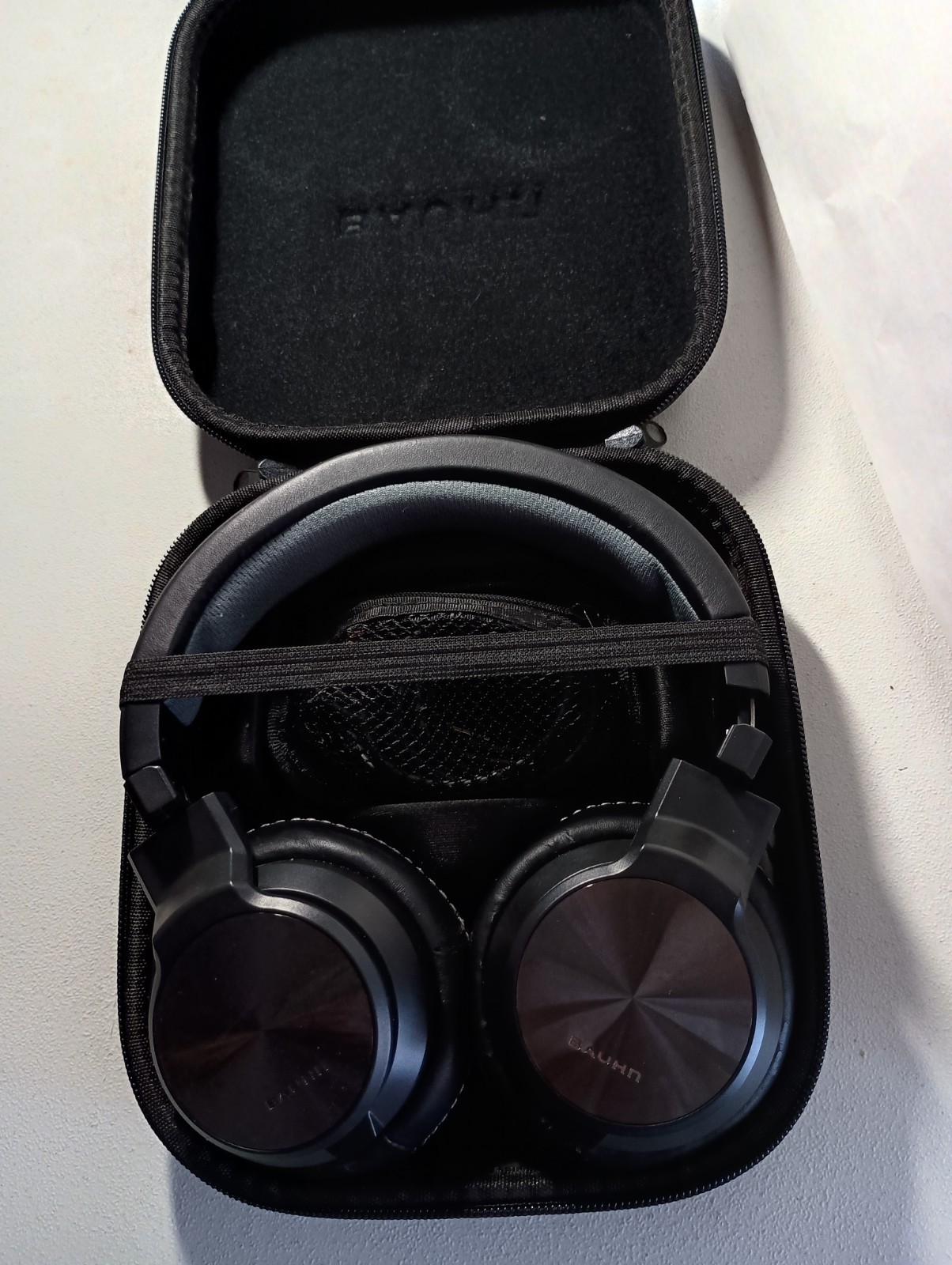 Old School Braun Over The Ear Headphones, Case and 2 Connectors
